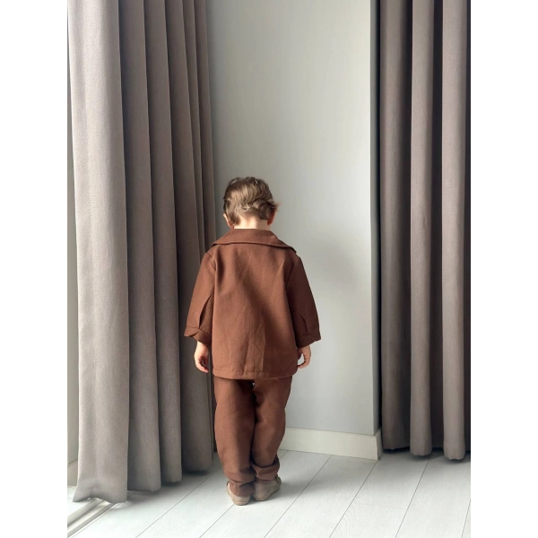 DOKUMA 2’Lİ TAKIM - PAMUKLU KETEN KUMAŞ