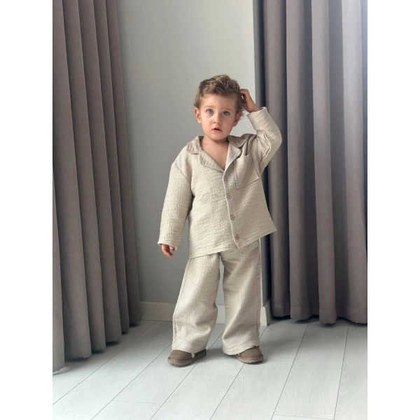 DOKUMA 2’Lİ TAKIM - PAMUKLU KETEN KUMAŞ