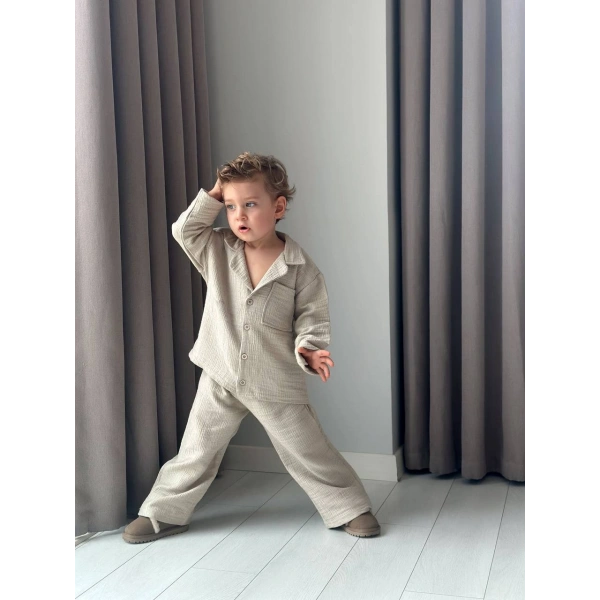 DOKUMA 2’Lİ TAKIM - PAMUKLU KETEN KUMAŞ