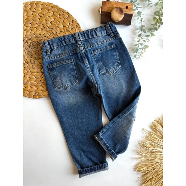 JEAN DENIM AYARLANABİLİR BEL LASTİKLİ