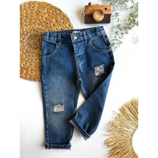 JEAN DENIM AYARLANABİLİR BEL LASTİKLİ