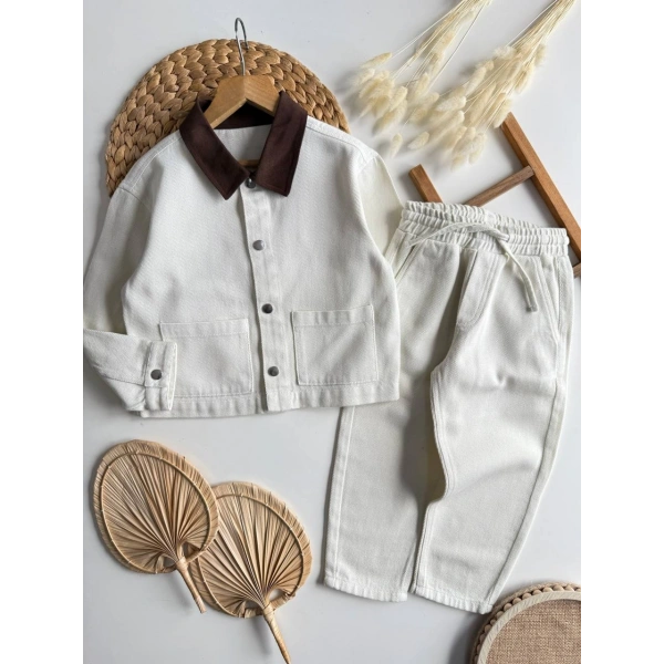 2 Lİ KOT TAKIM OVERSIZE KALIP UNISEX