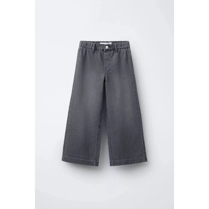 LACİEL PARİS Antrasit Wide Leg Jeans