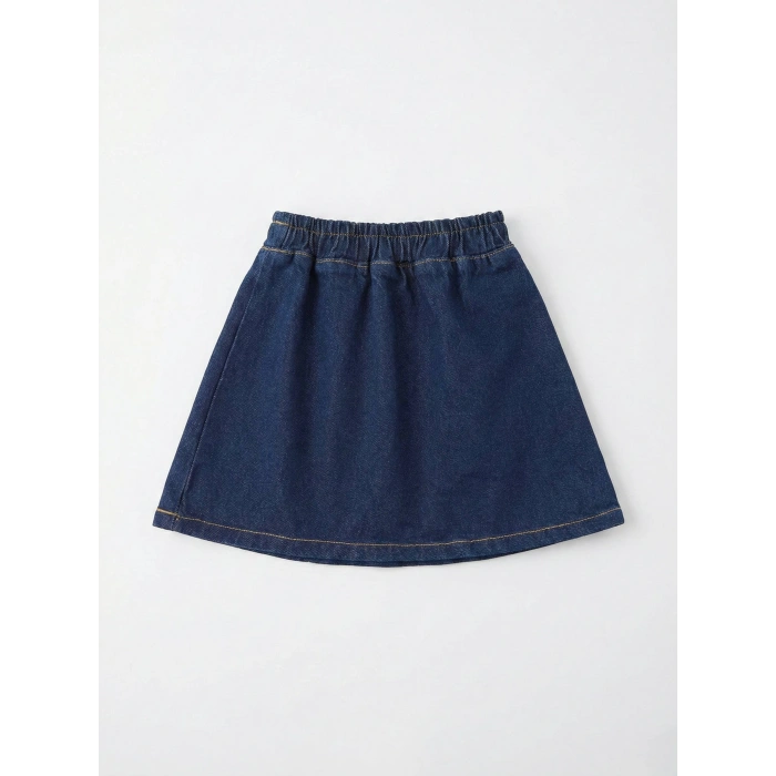 La’ciel Paris Lacivert Denim Etek