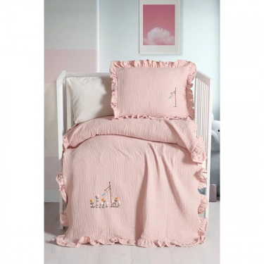 KANZ UNISEX 4 KAT HANDMADE MÜSLİN PİKE SETİ