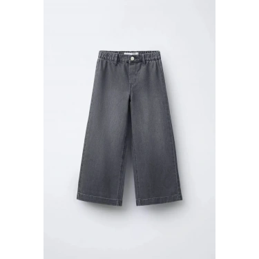 LACİEL PARİS Antrasit Wide Leg Jeans