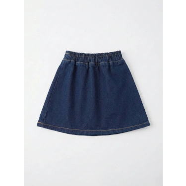 La’ciel Paris Lacivert Denim Etek