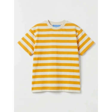 La’ciel Paris Turuncu Çizgili Tshirt