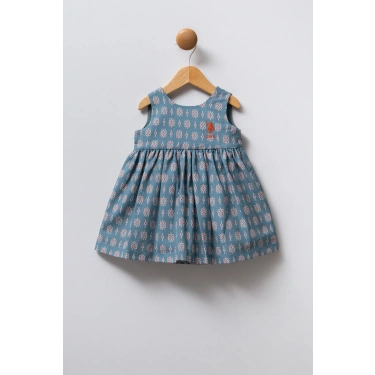 Uspa Mavi - Poplin - Elbise