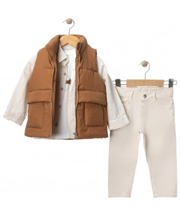 Erkek Yelekli 4 Lü Takım