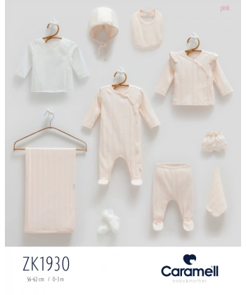 Caramell 10 Lu Hastane Çıkış Set  (Kız)