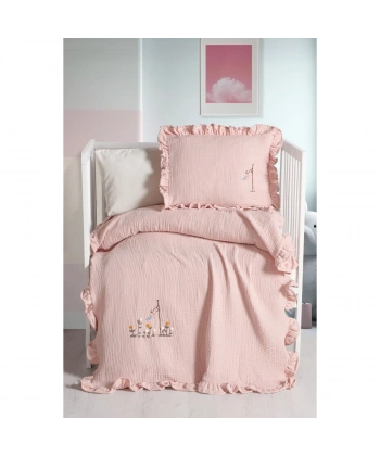 KANZ UNISEX 4 KAT HANDMADE MÜSLİN PİKE SETİ