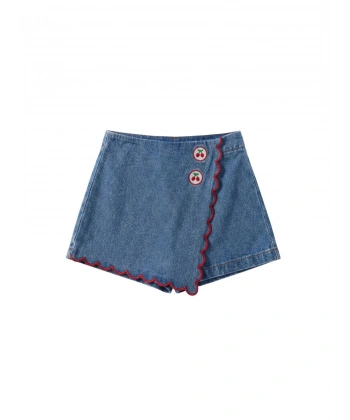 La’ciel Paris Cherry Şort Etek