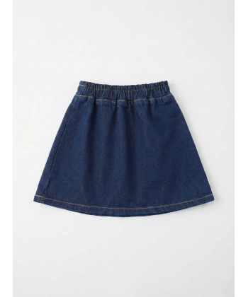 La’ciel Paris Lacivert Denim Etek