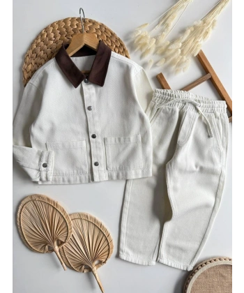 2 Lİ KOT TAKIM OVERSIZE KALIP UNISEX