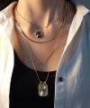 Gold Kaplama Katmanlı Çelik Kolye Seti