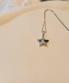 Xuping Jewelry Gümüş Renk Zirkon Taşlı Yıldız Kolye - 45 cm