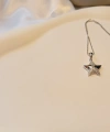 Xuping Jewelry Gümüş Renk Zirkon Taşlı Yıldız Kolye - 45 cm