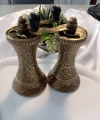 Otantik Zamak Tuz, Karabiber ve Baharat Değirmeni (11 cm)