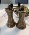 Otantik Zamak Tuz, Karabiber ve Baharat Değirmeni (11 cm)