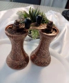 Otantik Zamak Tuz, Karabiber ve Baharat Değirmeni (11 cm)