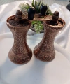 Otantik Zamak Tuz, Karabiber ve Baharat Değirmeni (11 cm)
