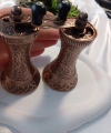 Otantik Zamak Tuz, Karabiber ve Baharat Değirmeni (11 cm)