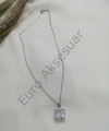 Çelik Sılver Kolye