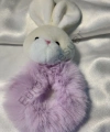 Lila Tavşanlı Lastikli Toka