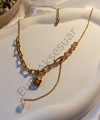 MARKA MODEL ÇELİK KOLYE