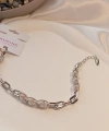 Topçuk Zincir Detaylı Xuping Jewelry Gümüş Renk Bileklik