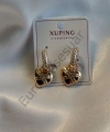 Xuping Kalp Detaylı Zirkon Taşlı Küpe