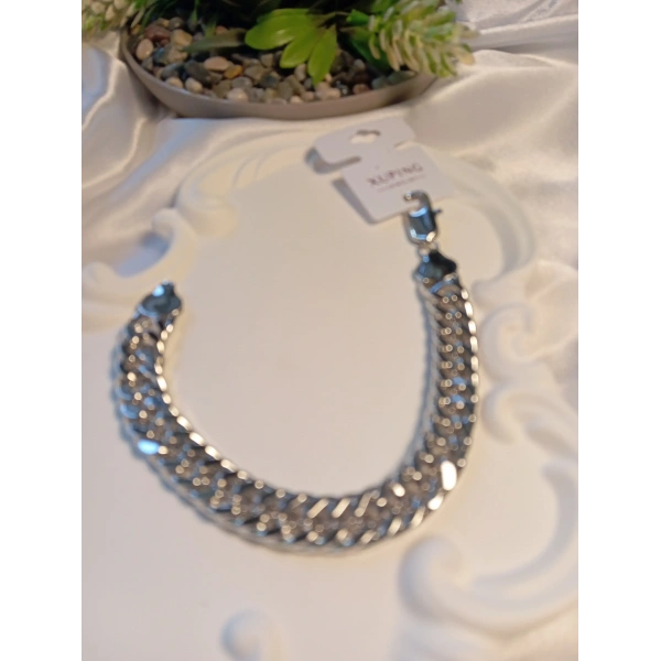 Gümüş Renk Erkek Bileklik - Xuping Jewelry