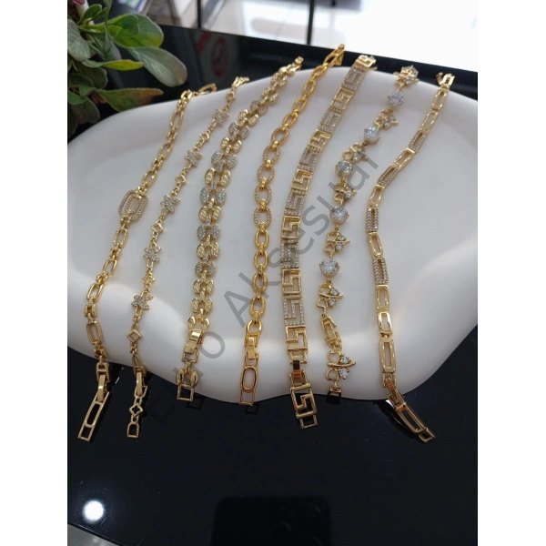 14 K Kaplama Vip Bileklik