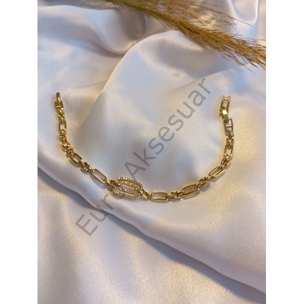 14 K Kaplama Vip Bileklik