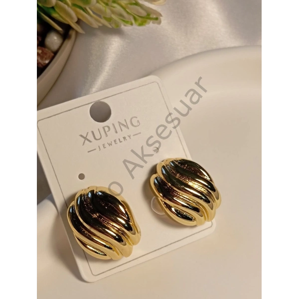 14 K Kaplama Vip Küpe