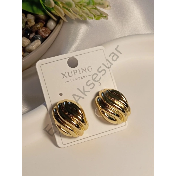 14 K Kaplama Vip Küpe