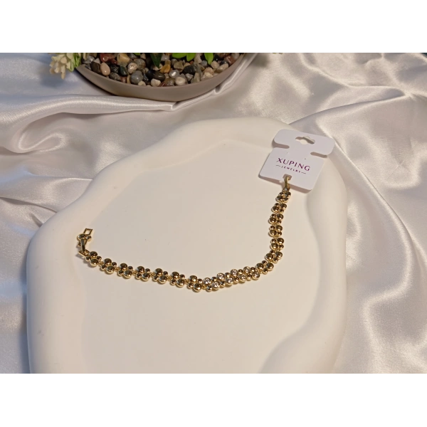 14 K Kaplama Xuping Pullu Bileklik