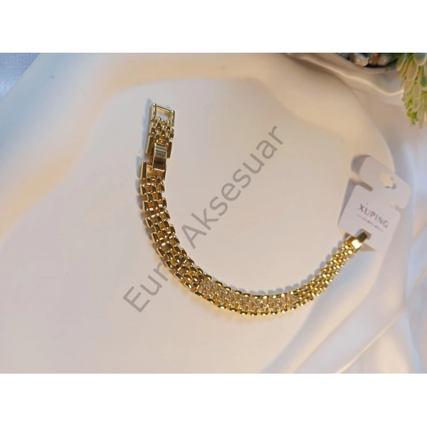 14 K Vip Bileklik Hasır Model