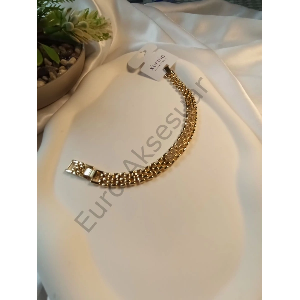 14 K Vip Bileklik Hasır Model