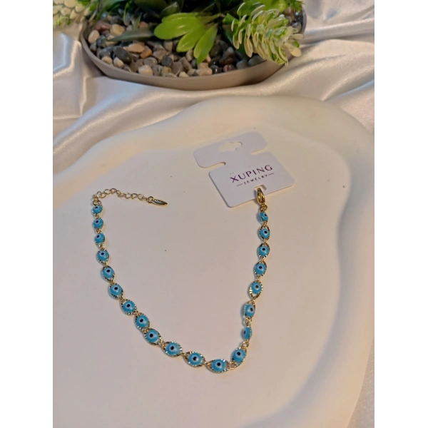 Nazar Boncuğu Detaylı Vip Xuping Jewelry Bileklik