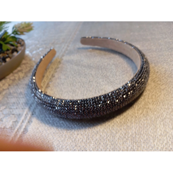 Lüks Kristal Taşlı Dolgulu Gelin ve Davet Tacı – 3lü Renk Seçeneği