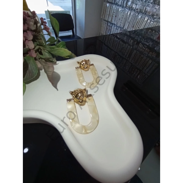 Aslan Detaylı Özel Seri Küpe