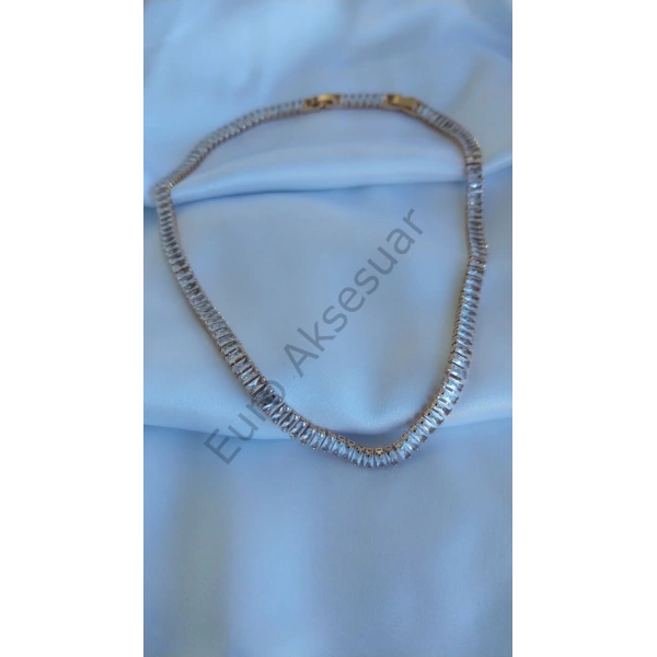 Çelik Su Yolu Kolye