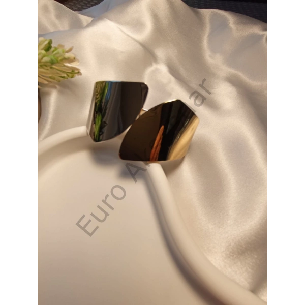 Çift Renk Çelik Kelepçe Bileklik