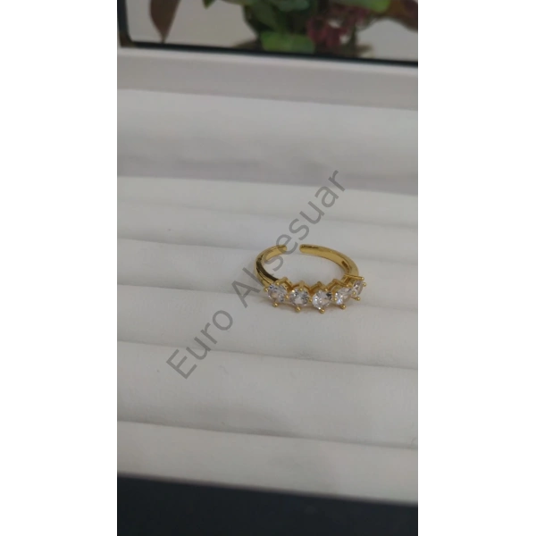 Gold Beştaş Çelik Yüzük