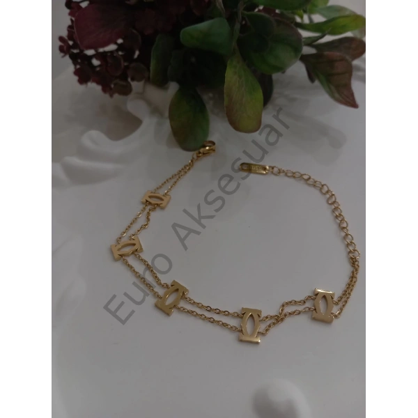 Gold Çelik Bileklik .