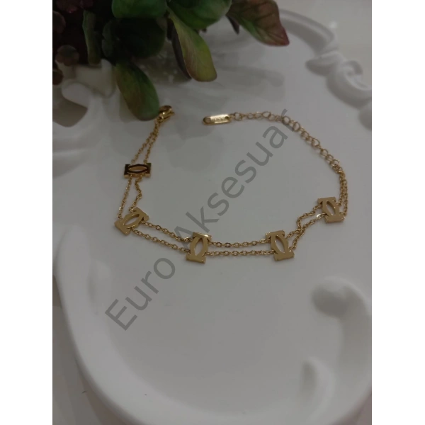 Gold Çelik Bileklik .