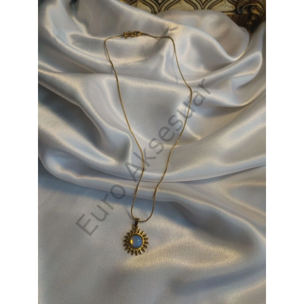 Gold Renk Güneş Kolye