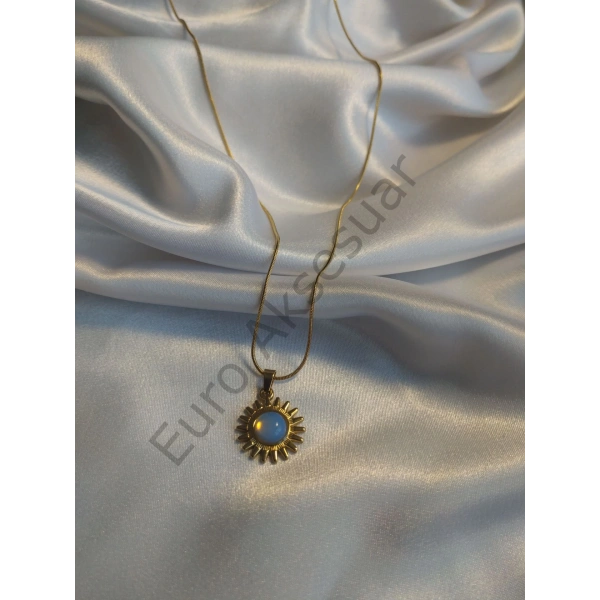 Gold Renk Güneş Kolye